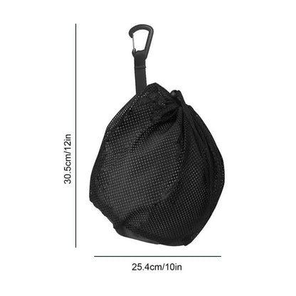 Portable Drawstring Basketball Backpack Mesh Bag Football Soccer Volleyball Basketball Football Volleyball Bag Mesh Handbag Ball