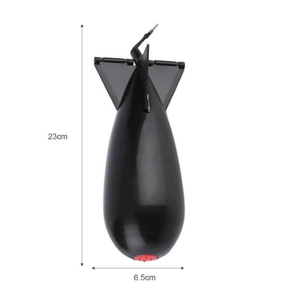 Rocket Feeders Lure Bait Fishing Tackle Tools Outdoor Carp Fishing Feeder Float Holder Portable Easy Fishing Carrying