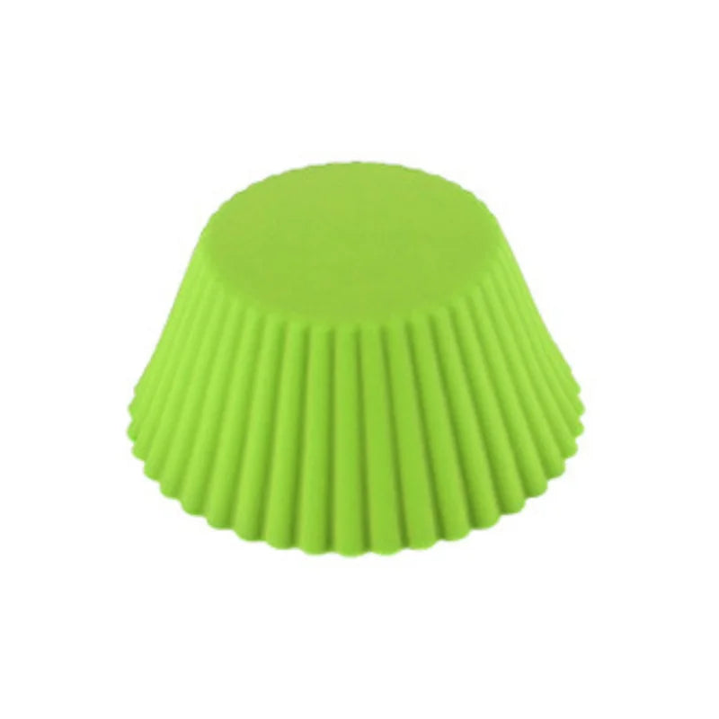 1-24Pcs/Set Silicone Cake Mold Round Shaped Muffin Cupcake Baking Molds Kitchen Cooking Bakeware Maker DIY Cake Decorating Tools