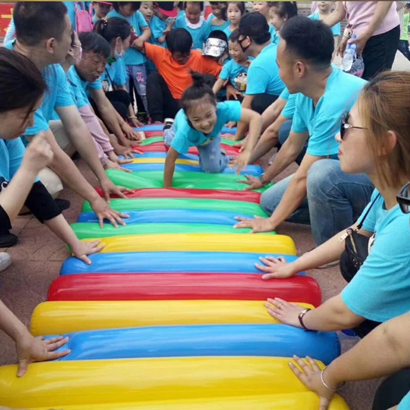 10/5PCS PVC Inflatable Cheering Stick Cylinder Pool Noodles Jumbo Outdoor Games Kids Adults Carnival Field Day Party Supplies