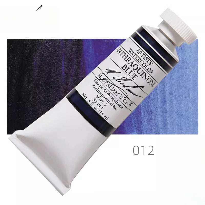 15ml / Tube American Watercolor Pigments Artist's Painting Art Supplies Hand-drawn Illustrations Creative Travel Water Color