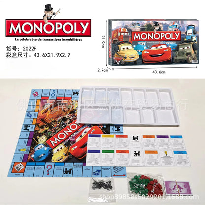 Hot selling French Monopoly World Tour Board Games French Game Cards