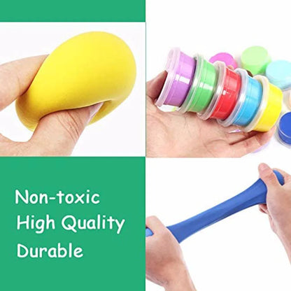 24 Color Modeling Clay Set Kids Non Toxic Playdough Art Craft Toy for Children School Classroom Party Favor Gift