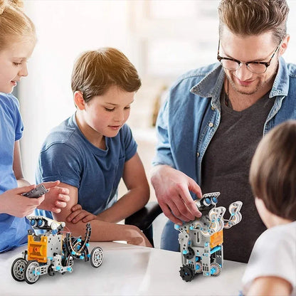 13-in-1 Solar Powered Robot Kit STEM Educational DIY Assembly Toy with Intelligent Science Puzzles Creative Gifts for Boys Girls