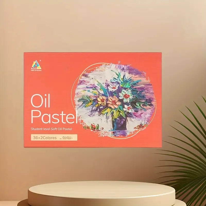 Professional Oil Pastels Set - Medium Point, High-Quality Soft Crayons for Artists, 12/24/36/48 Colors