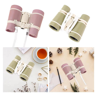 Jungle Binoculars Magnifying Glass Portable Children Magnification Toy Shockproof Telescope For Birthday Hiking Presents