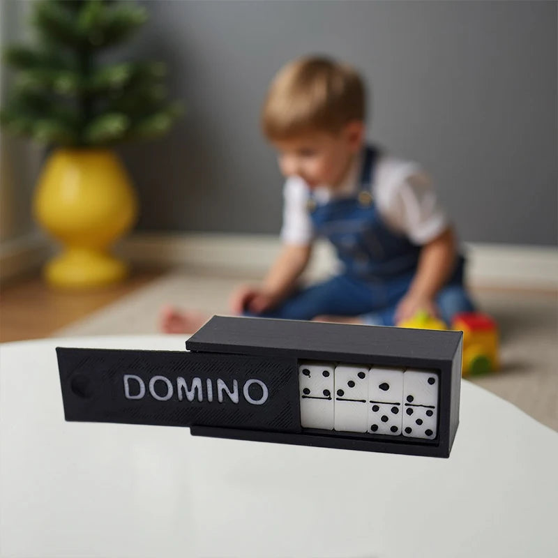 1 Set 1:12 Dollhouse Accessories Miniature Domino Model Building Learning Educational Toy Dot Dominoes Board Game