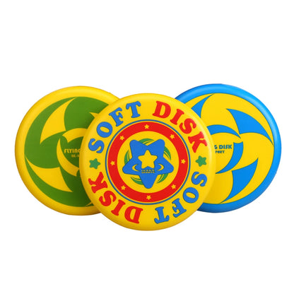 Soft frisbee safety sports hand throwing spin saucer outdoor boomerang parent-child sports sensory integration outdoor boy girl