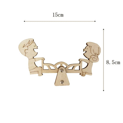 Busy Board Montessori Diy Accessories Early Education Toys Kids Activity Busyboard Material Teaching  Wooden Game 2-6 Years Old