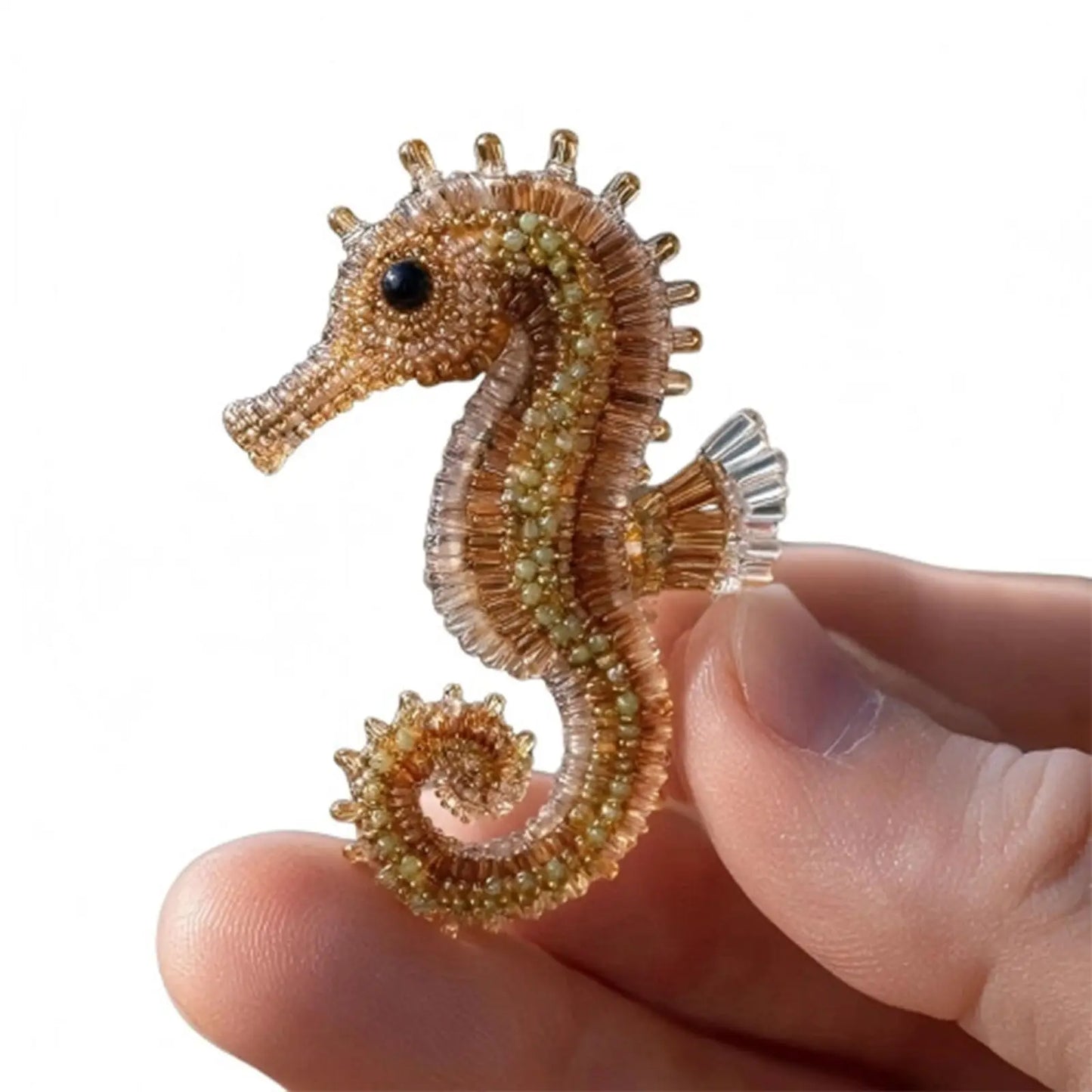 Octopus Bead Embroidery Kit Versatile Sea Creature Beaded Embroidery Diy Beadwork Craft Kit Three-Dimensional For Dining Room