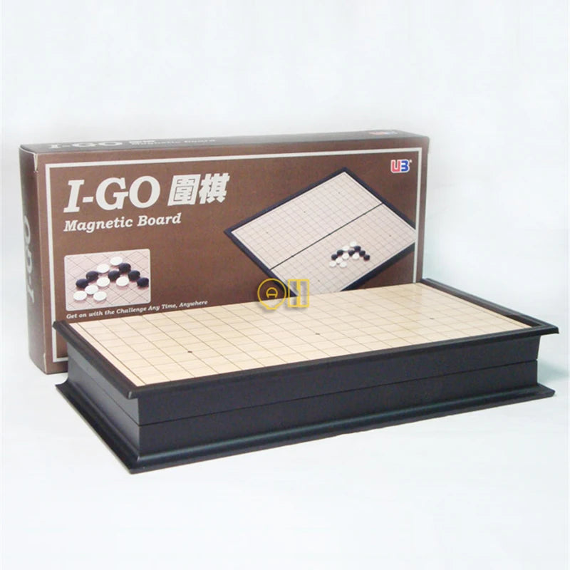 Go Game BSTFAMLY Go Chess 19 Road 361 Pcs/Set Chinese Old Game of Go Weiqi International Checkers Folding Table Toy Gifts LB03