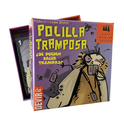 Polilla Training Reaction Ability Board Game Card Chess Toy