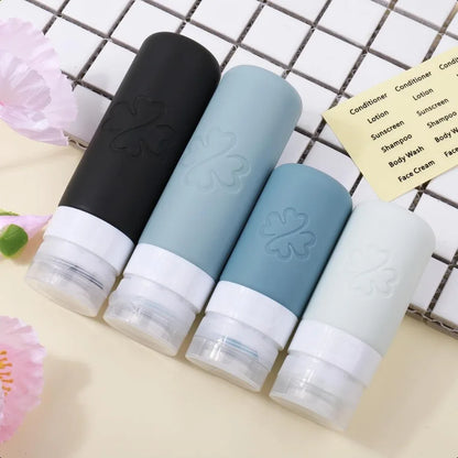 18 Pack Travel Bottles for Toiletries Silicone TSA Approved Travel Size Containers for Toiletries Leak Proof Refillable Travel