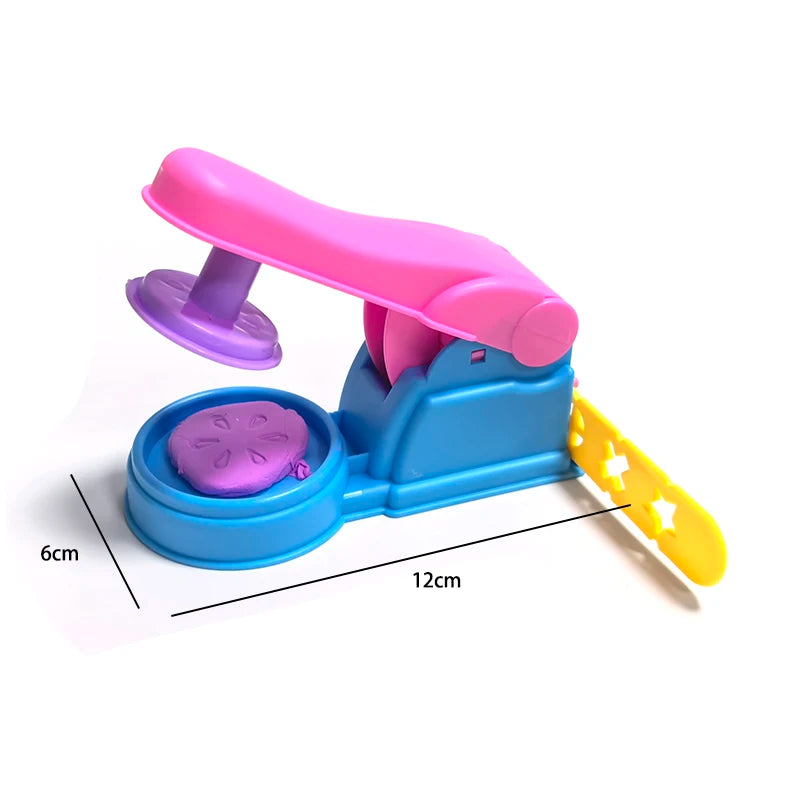 25-32pcs Play Dough Accessories Set Playdough Tools with Various Plastic Molds Rolling Pins Cutters Clay Model for Children Kids