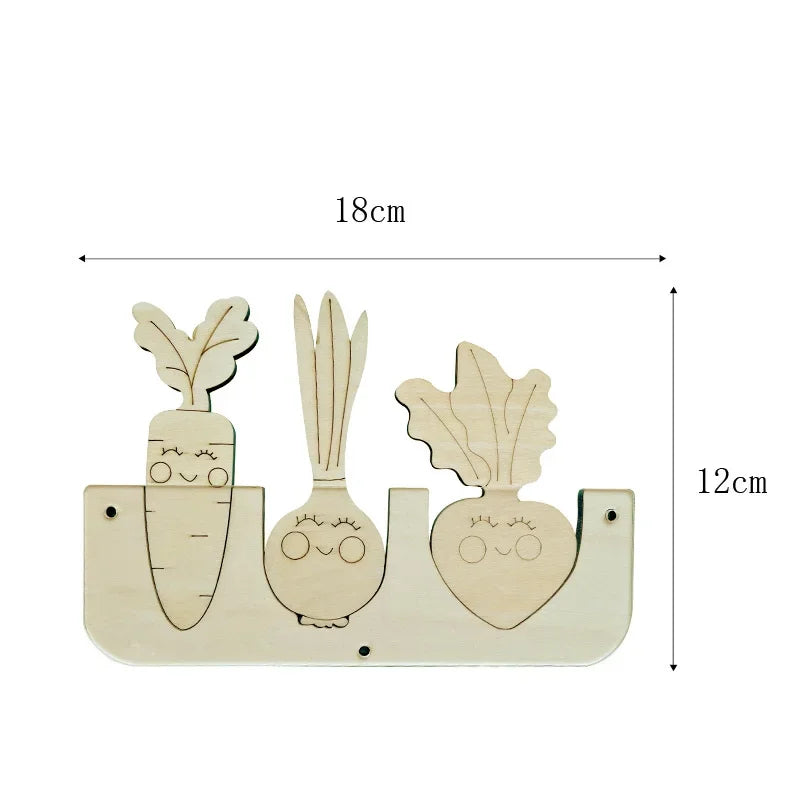 Busy Board Montessori Diy Accessories Early Education Toys Kids Activity Busyboard Material Teaching  Wooden Game 2-6 Years Old