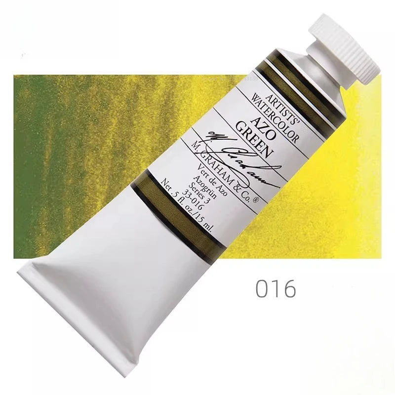 15ml / Tube American Watercolor Pigments Artist's Painting Art Supplies Hand-drawn Illustrations Creative Travel Water Color