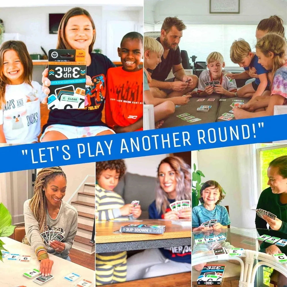 board game Win 3UP 3DOWN Card Game