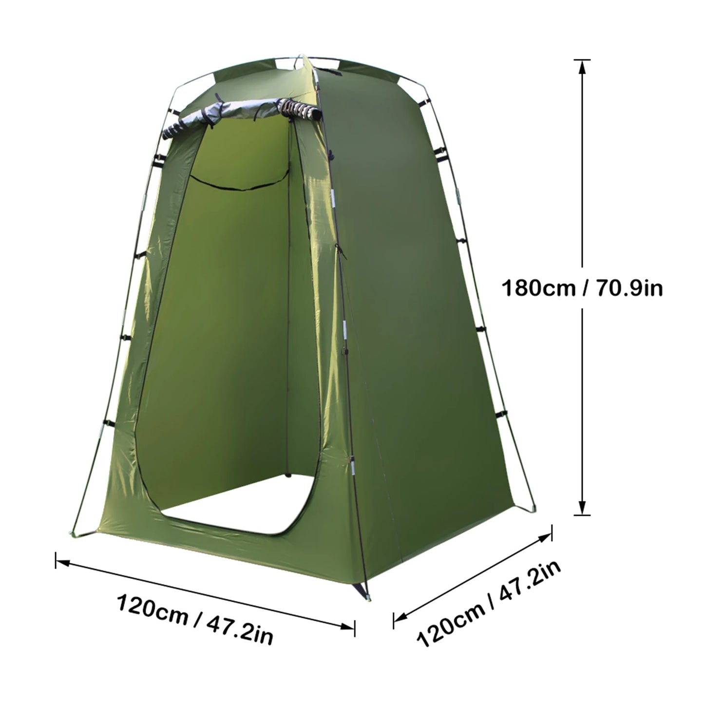 Camping Tent Camping Tent for Shower 6FT Privacy Changing Room for Camping Biking Toilet Shower Beach Changing Room for Camping