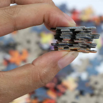 Tokyo Japan Jigsaw Puzzle 300/500/1000Pcs Wooden Puzzle for Bedroom Gameroom Livingroom Decor Holiday Birthday Gift