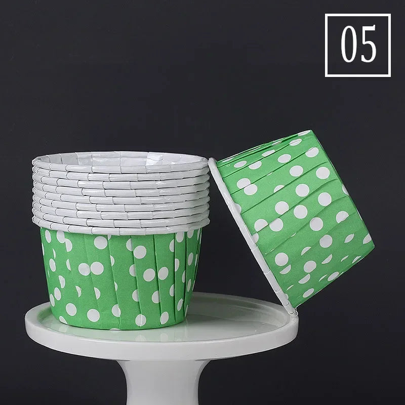 50pcs Large Size Paper for Cupcakes Muffin Cupcake Paper Cups Baking Cupcakes Paper or Wedding Party Oilproof Cake Wrapper