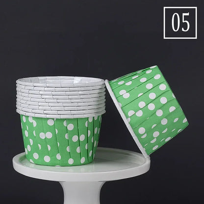50pcs Large Size Paper for Cupcakes Muffin Cupcake Paper Cups Baking Cupcakes Paper or Wedding Party Oilproof Cake Wrapper