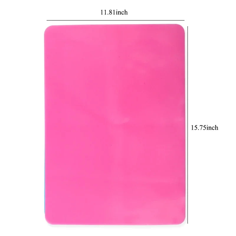 Silicone Mat for Resin Molds, 1 PCS 15.7" x 11.7" Playdough Mat, Silicone Mats for Crafts, Jewelry Resin Molds Mats, for Resin