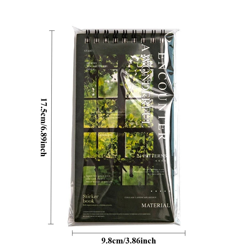 Series Floral & Nature-Themed Stickers - Vibrant Botanical Designs for DIY Journals, Scrapbooks, Laptops, Water Bottles