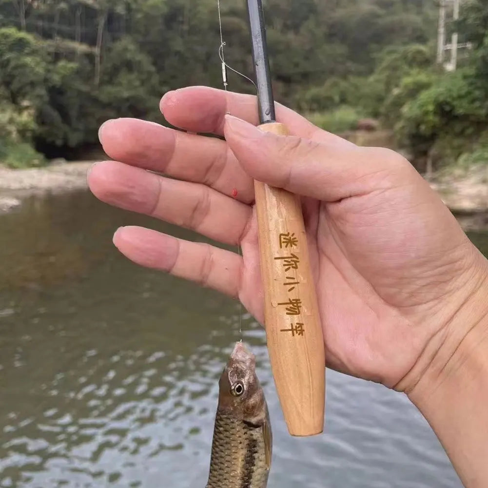 Ultralight Carbon Fishing Rods 1.2/1.5/1.8/2.1M Portable Telescopic Travel Mini Stream Feeder Pole Hard Pesca Carp Freshwater