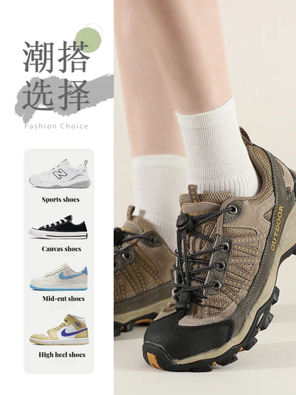 NEW Elastic Round Tennis Laces Without Ties Shoelaces Sneakers Quality Lock Shoe Laces Adult Kids Rubber Bands for Shoes 1Piar