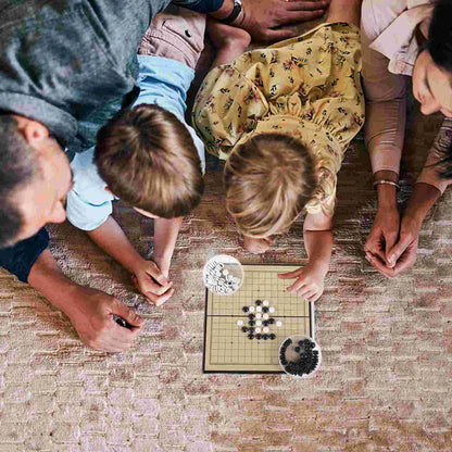 Game Boards for Adults Chess Kit Checkerboard Go Portable Chinese Plastic Games Checkers