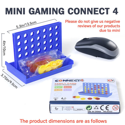 The Classic Game Of Connect 4  Game For 2 Players; Connect 4 Grid Get 4 In A Row Game For Kids Ages 6 And Up Backyard Games For