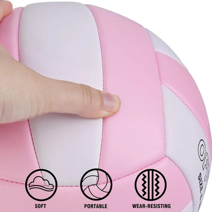 Size 5 Volleyball Professional Training Match Game Ball for Youth Beginners Indoor Practice Ball Outdoor Beach Volleyball