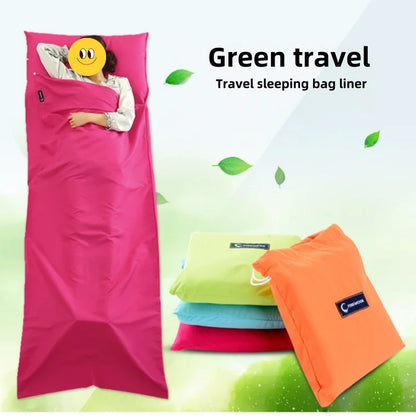 Outdoor travel sleeping bag portable ultra-thin hotel hotel soiled cotton sleeping bag liner sheet summer camping sleeping bag