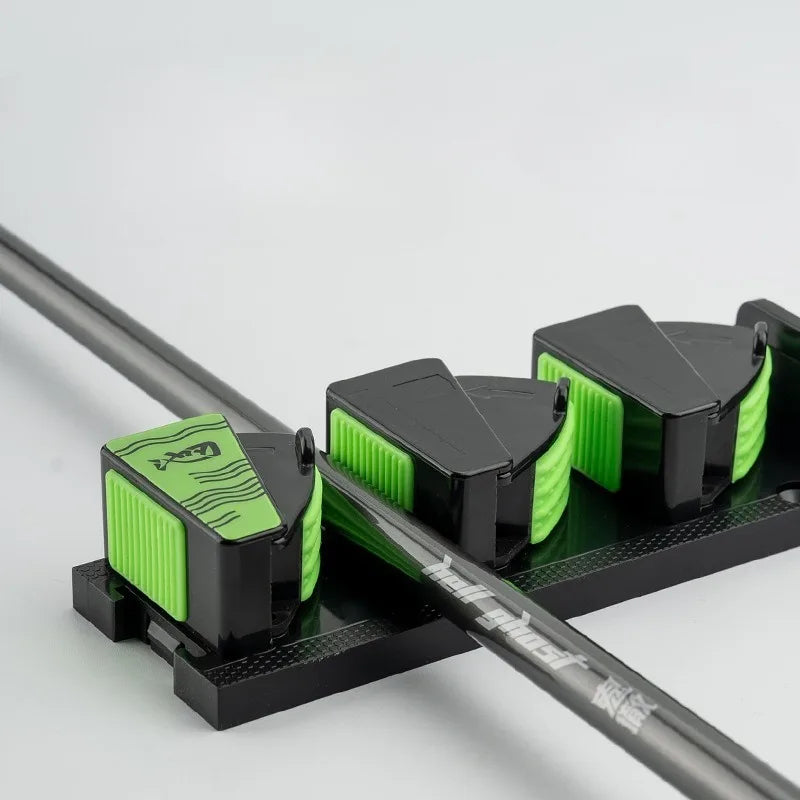 Wall-mounted Fishing Rod Racks Display Rack Fishing Rods Bracket Non-punching Punchable Fishing Rod Storage Placement Rack