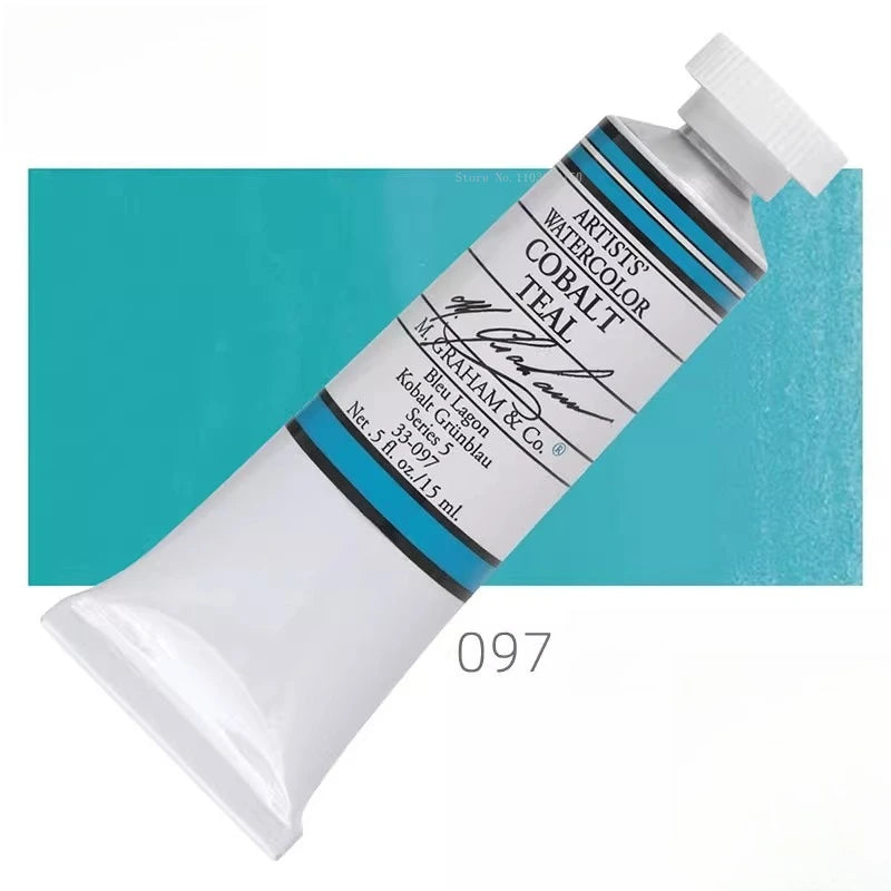 15ml / Tube American Watercolor Pigments Artist's Painting Art Supplies Hand-drawn Illustrations Creative Travel Water Color