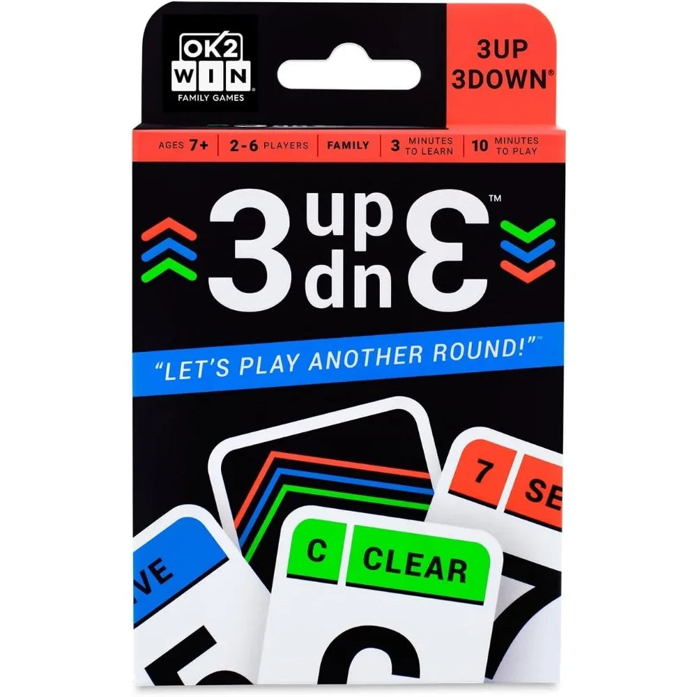 board game Win 3UP 3DOWN Card Game