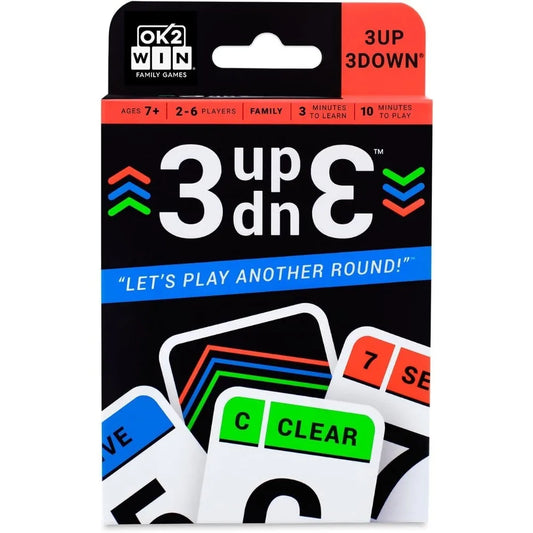 board game Win 3UP 3DOWN Card Game