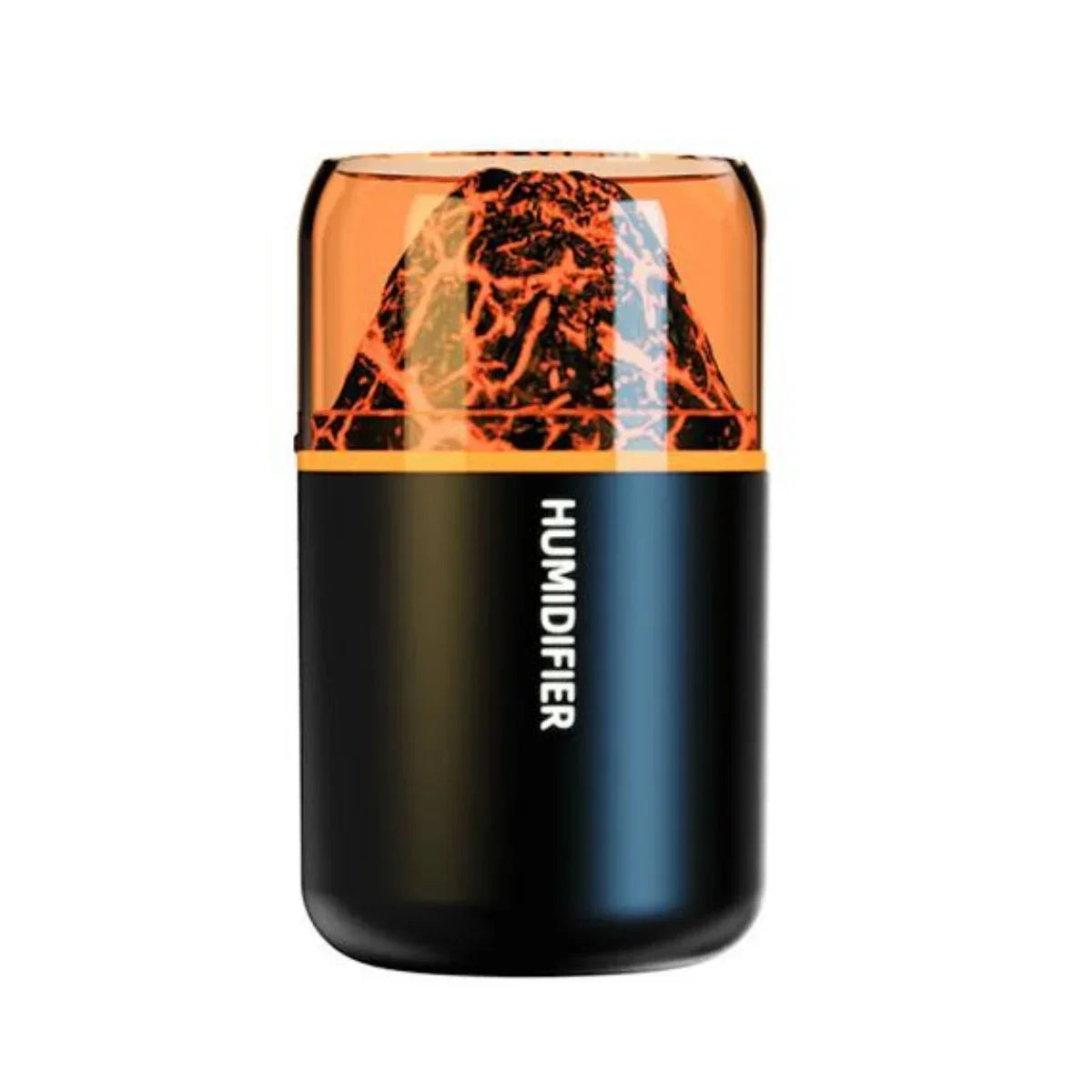 180ML Mini Humidifier USB Air Purifier Aroma Essential Oil Diffuser Creative Volcano Color Light Mist Spray for Car Home Bedroom