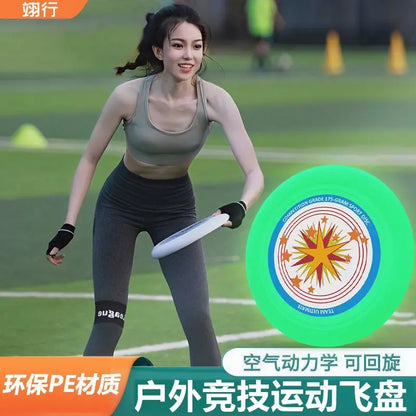 Outdoor Sports Luminous Frisbee Adult Children's Frisbee Professional Competitive Parent-Child Interactive Toys Swing