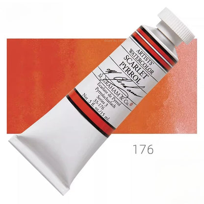 15ml / Tube American Watercolor Pigments Artist's Painting Art Supplies Hand-drawn Illustrations Creative Travel Water Color