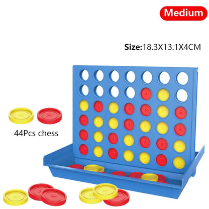 Connect 4 In A Line Board Game Children's Educational Toys Classic Party Chess Family Toy Early Educational Puzzle Thinking Gift