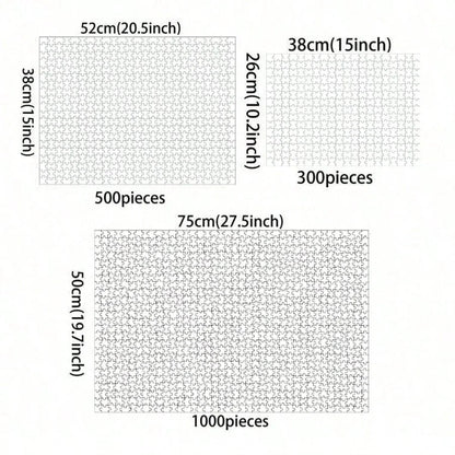 Tokyo Japan Jigsaw Puzzle 300/500/1000Pcs Wooden Puzzle for Bedroom Gameroom Livingroom Decor Holiday Birthday Gift