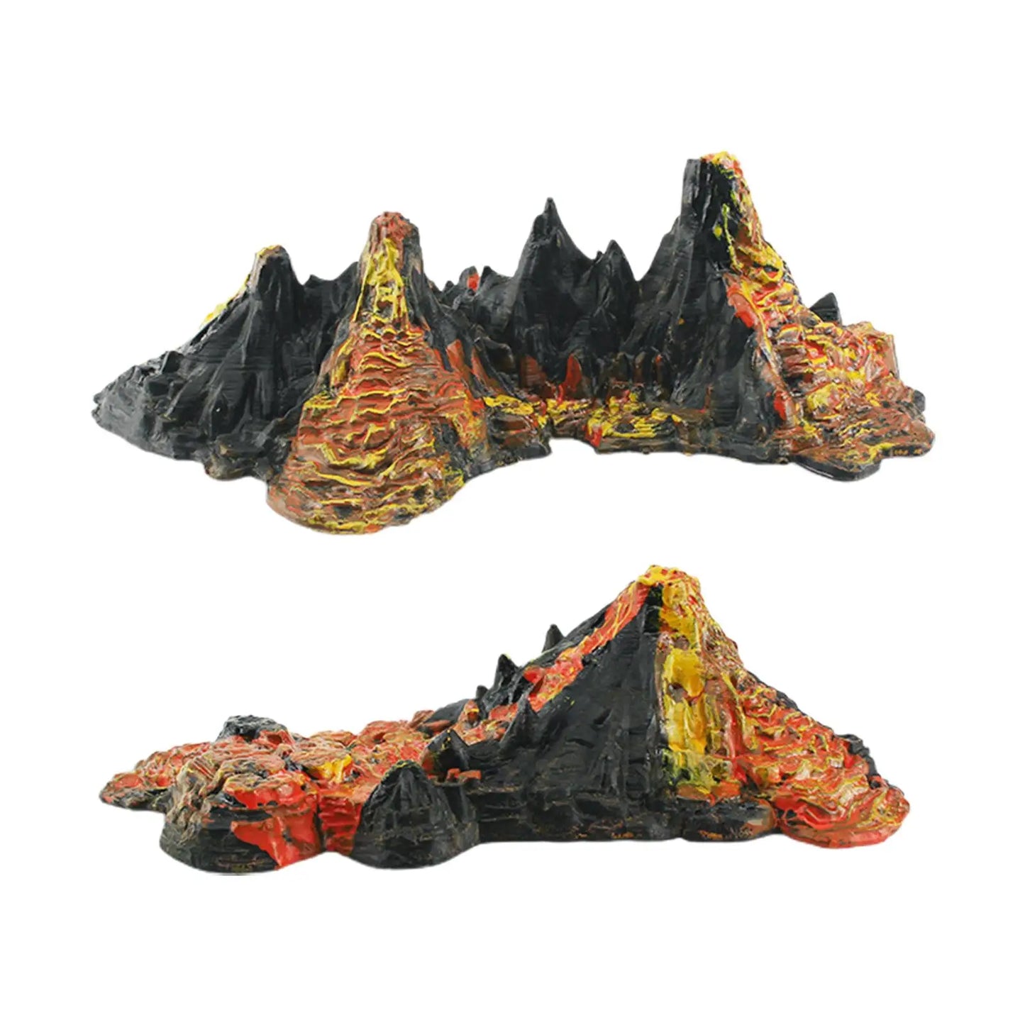 Simulation Volcano Model Fun science Accessories Homeschool Realistic Mini Volcano Dinosaur Playset for Children Boys