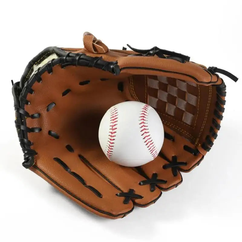 Outdoor Sport Baseball Glove Softball Practice Equipment Size 9.5/10.5/11.5/12.5 Left Hand For Kids/Adults Man Woman Training