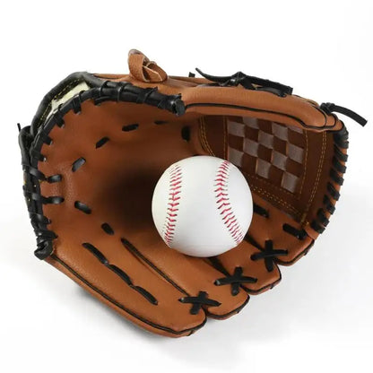 Outdoor Sport Baseball Glove Softball Practice Equipment Size 9.5/10.5/11.5/12.5 Left Hand For Kids/Adults Man Woman Training
