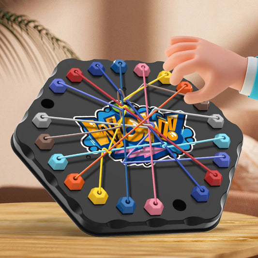Kids Rope Knots Puzzle Board Game