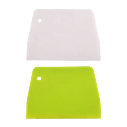 Plastic Cake Cream Spatula Dough Knife Cutter Butter Scraper Decorating Plain Smooth Edge Spatulas Baking Pastry Tools