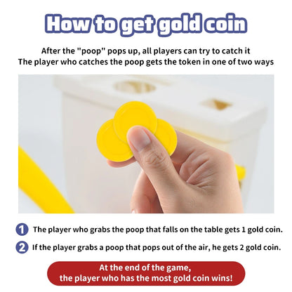 Funny Toilet Trick Toy party game decompression board games