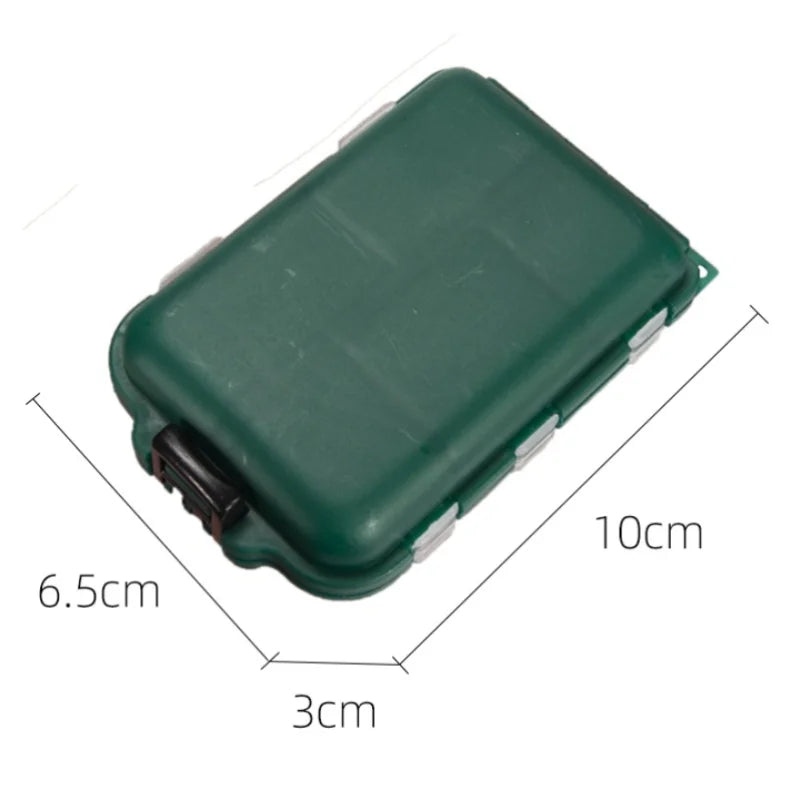 1-8 Compartments Storage Box Carp Fishing Tackle Boxes System Fishing Bait Spoon Hook Storage Container Portable Fishing Box