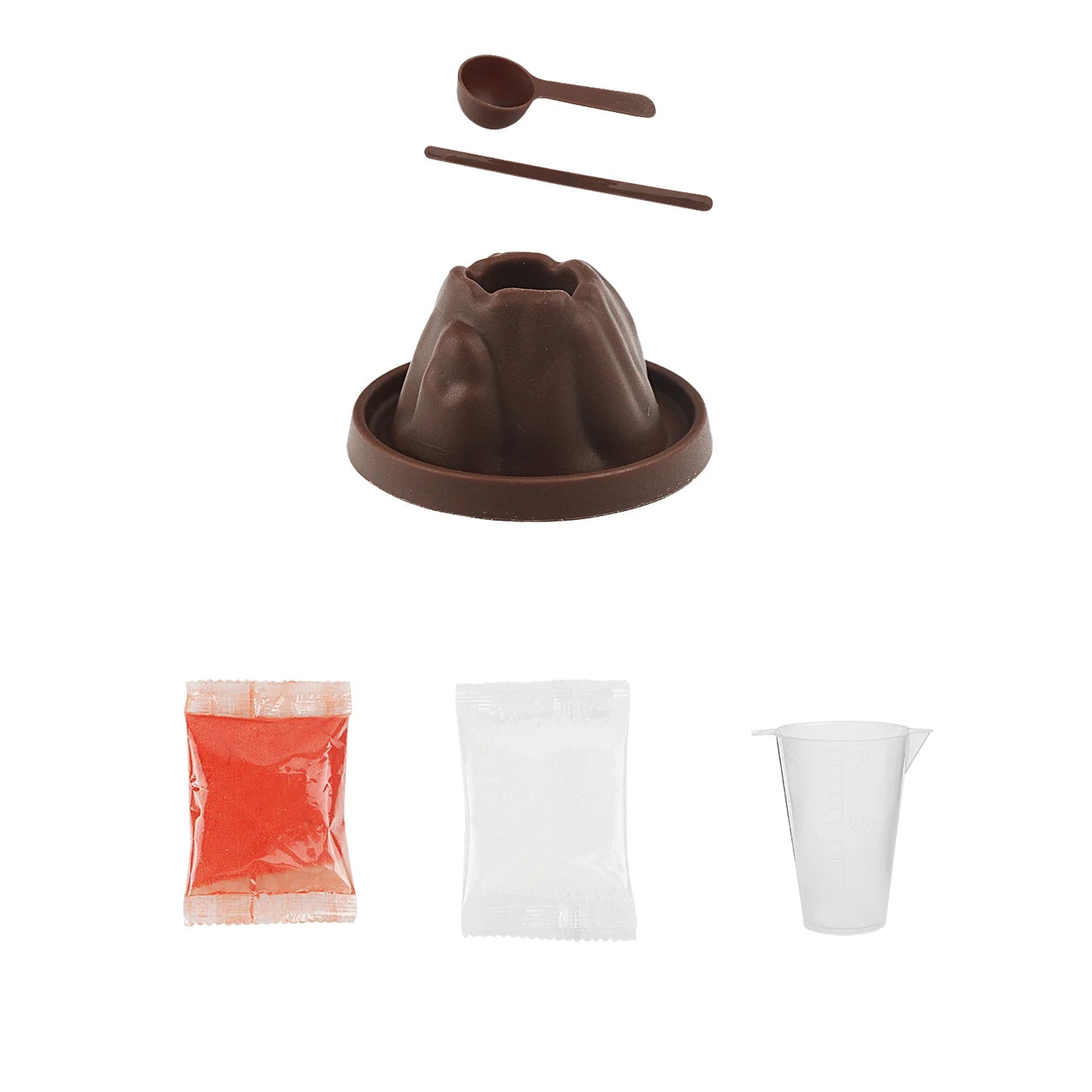 Volcano eruption, children's science DIY hands-on experimental set, experimental science and education model textbook